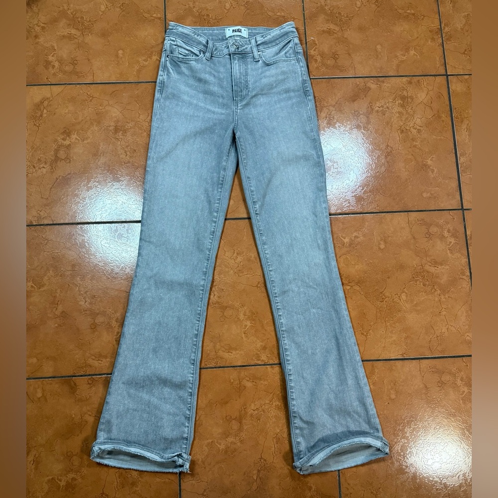 Paige Women's Light gray Jeans